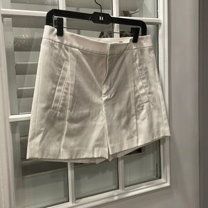 Vince white shorts size 8